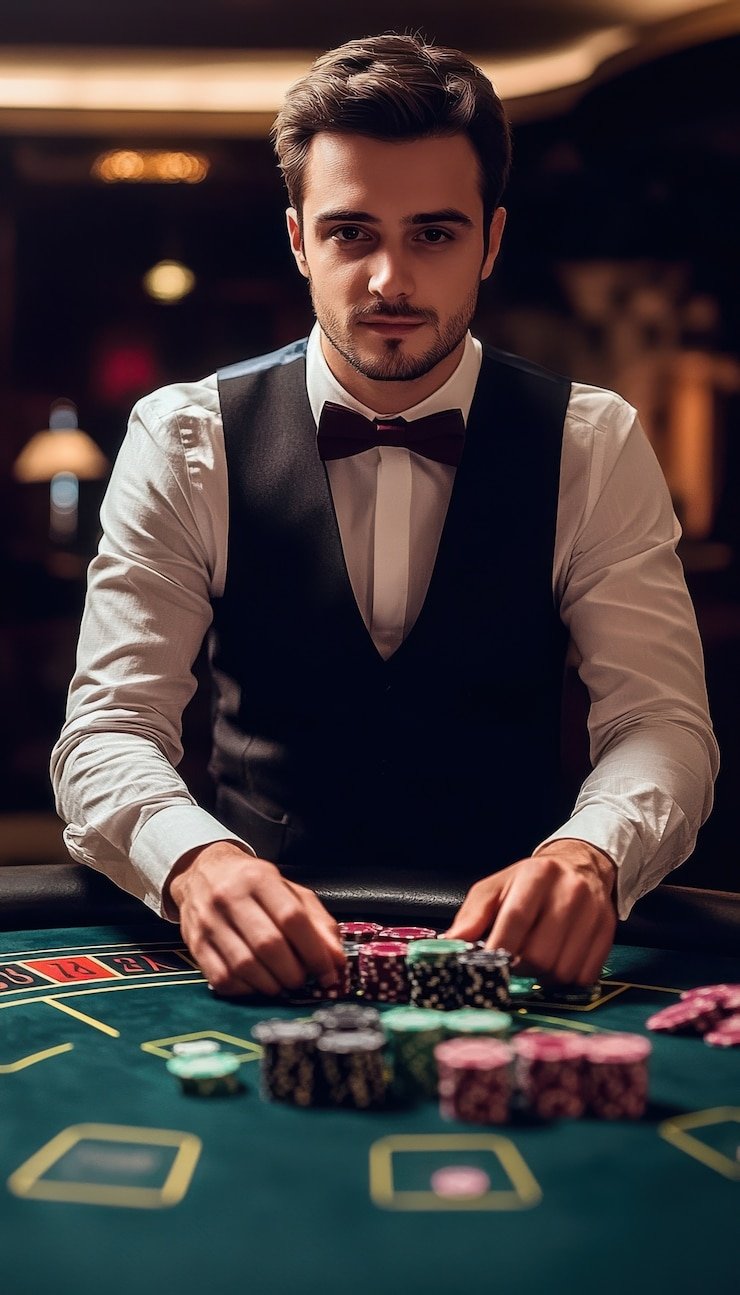 Papan skor baccarat menampilkan hasil permainan dan riwayat